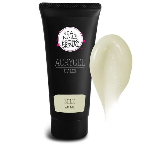 REAL NAILS PROFESSIONAL Real Nails Professional AcryGel Costruttore 60ml - Milk - MegaPrezzo