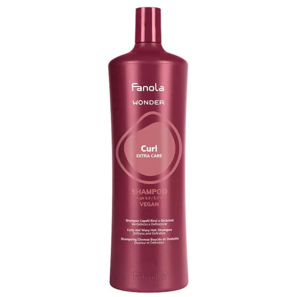 FANOLA Fanola Wonder Curl Extra Care Shampoo Capelli Ricci - 1000ml - MegaPrezzo