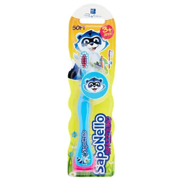 SAPONELLO Saponello Spazzolino per Bambini 3+ - Soft - MegaPrezzo