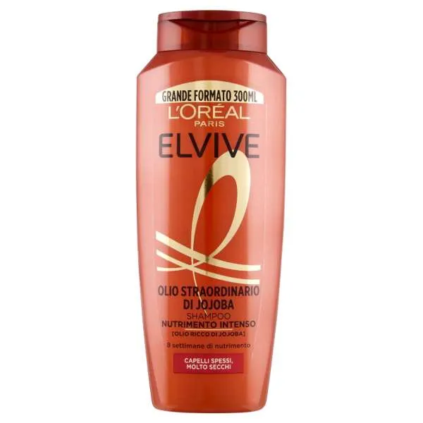 ELVIVE Loreal Elvive Olio Straordinario di Jojoba Shampoo - 300ml - MegaPrezzo