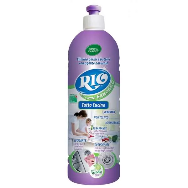 RIO Rio Pavimenti con Agente Biologico 750ml - Tutto Cucina - MegaPrezzo