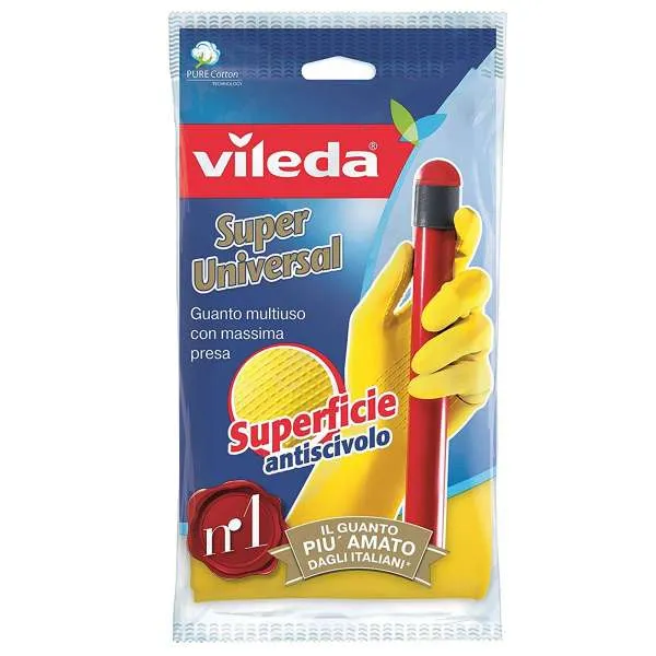 VILEDA Vileda Guanti Super Universal Lattice 1pz - Media - MegaPrezzo