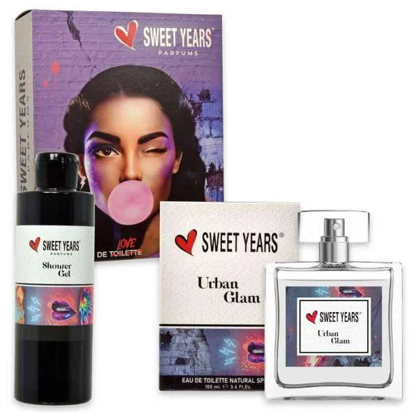 SWEET YEARS Sweet Years Cofanetto Urban Glam Donna con Profumo EDT e Shower Gel - MegaPrezzo