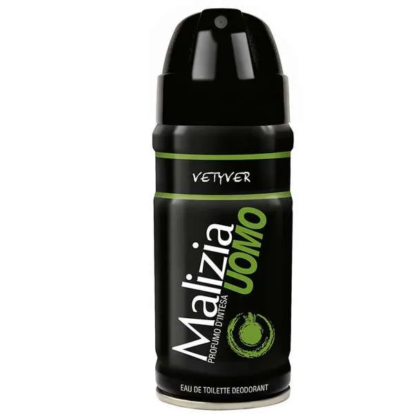 MALIZIA Malizia Deodorante Uomo Vetyver - 150ml - MegaPrezzo