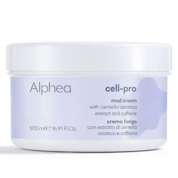 ALPHEA Alphea Cell-Pro Crema Fango con Centella Asiatica e Caffeina - 500ml - MegaPrezzo