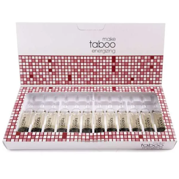 TABOO Taboo Energizing Lozione Stimolante Vitalizzante - 12x10ml - MegaPrezzo