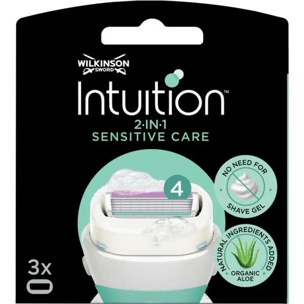 WILKINSON Wilkinson Lame Intuition 2in1 Sensitive Care - 3pz - MegaPrezzo