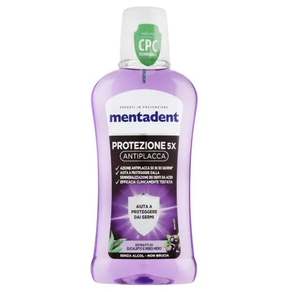 MENTADENT Mentadent Collutorio 400ml - Protezione Antiplacca - MegaPrezzo