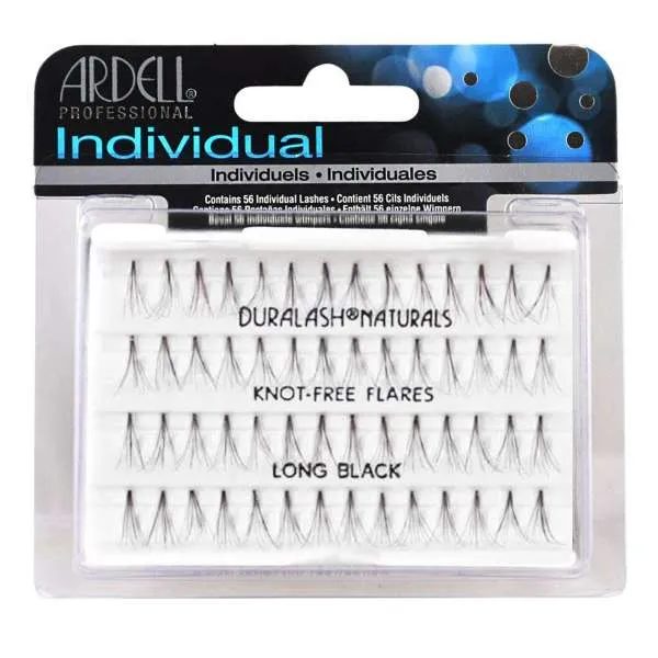 ARDELL PROFESSIONAL Ardell Ciglia Finte Individual Naturals Knot Free - Long Black - MegaPrezzo