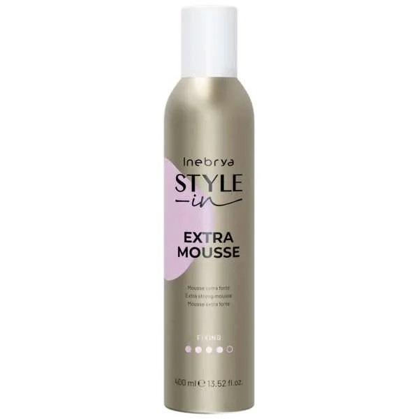 INEBRYA Inebrya Style-in Extra Mousse Tenuta Extra Forte - 400ml - MegaPrezzo