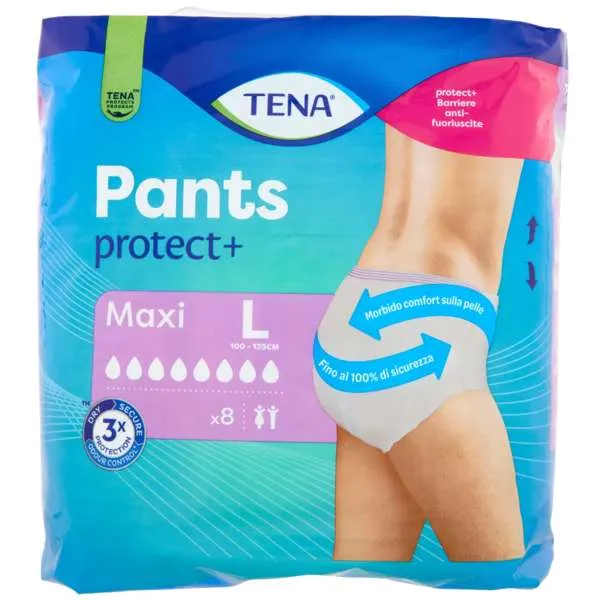 TENA Tena Pants Protect+ Maxi Misura L - 8pz - MegaPrezzo