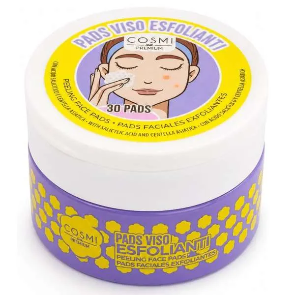COSMI ITALIA Cosmi Pads Viso Facciali Esfolianti - 30pz - MegaPrezzo