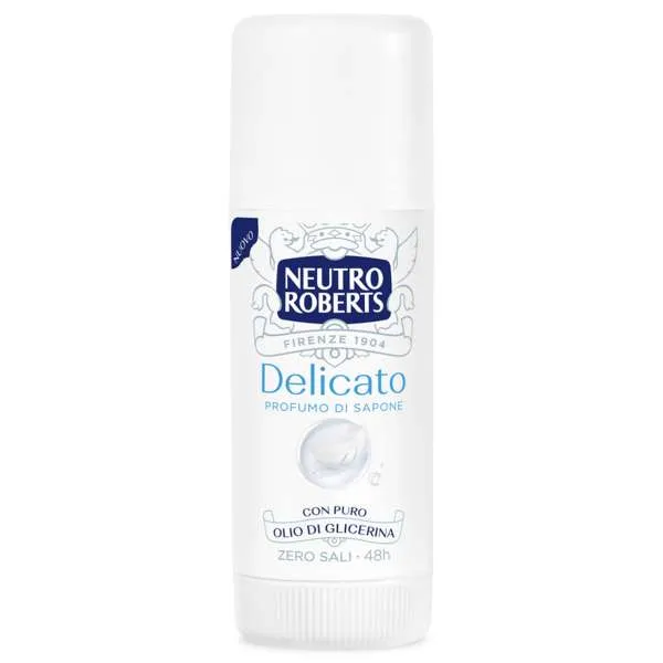 NEUTRO ROBERTS Neutro Roberts Deodorante Stick 40gr - Delicato Sapone - MegaPrezzo