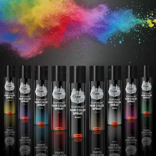 THE SHAVE FACTORY The Shave Factory Spray Colorato Temporaneo - 150ml - MegaPrezzo