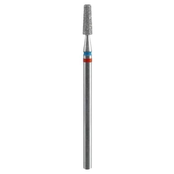 STALEKS PRO Staleks Pro Punta Fresa Diamantata Duo Tronco 2,5mm Rosso Blu - 8mm - MegaPrezzo
