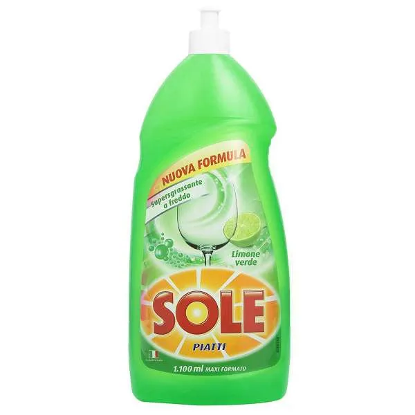 SOLE Sole Detersivo Piatti 1100ml - Limone Verde - MegaPrezzo