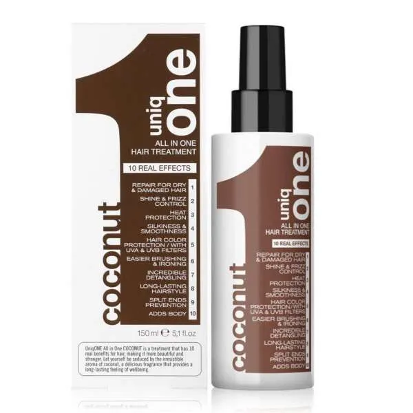 REVLON Revlon Uniq All In One Hair Treatment 10in1 Coconut - 150ml - MegaPrezzo