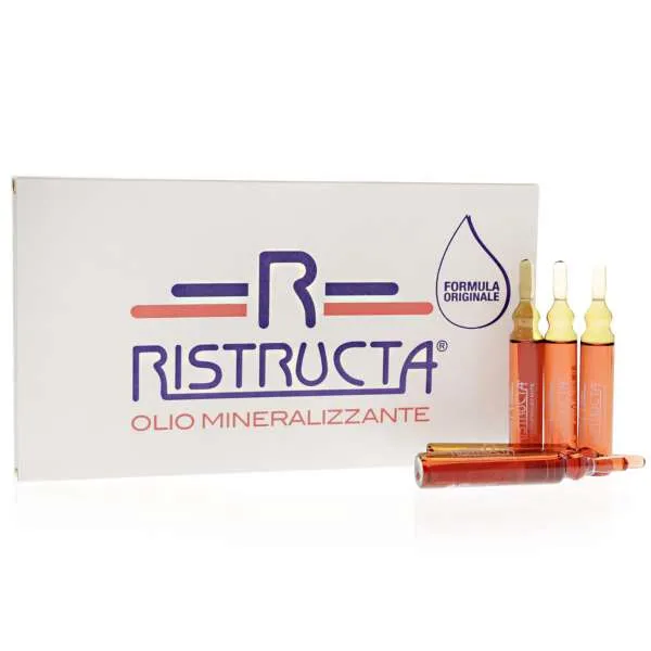 RISTRUCTA Ristructa Fiale Olio Mineralizzante - 10x12ml - MegaPrezzo
