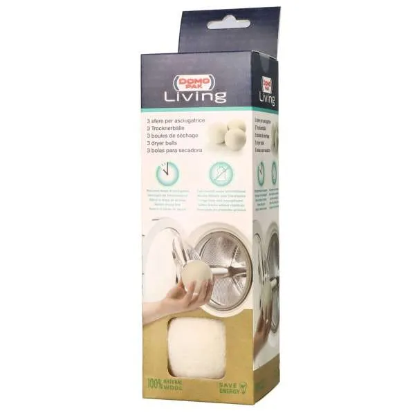 DOMOPAK Domopak Sfere in Lana Levapelucchi - 3pz - MegaPrezzo