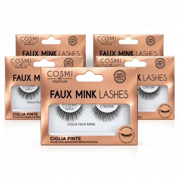 COSMI ITALIA Cosmi Ciglia Finte Faux Mink - MegaPrezzo
