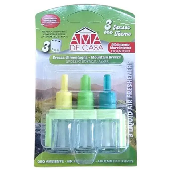 AMA DE CASA Ama de Casa Deodorante Ambiente 3Volution Ricarica - Brezza di Montagna - MegaPrezzo