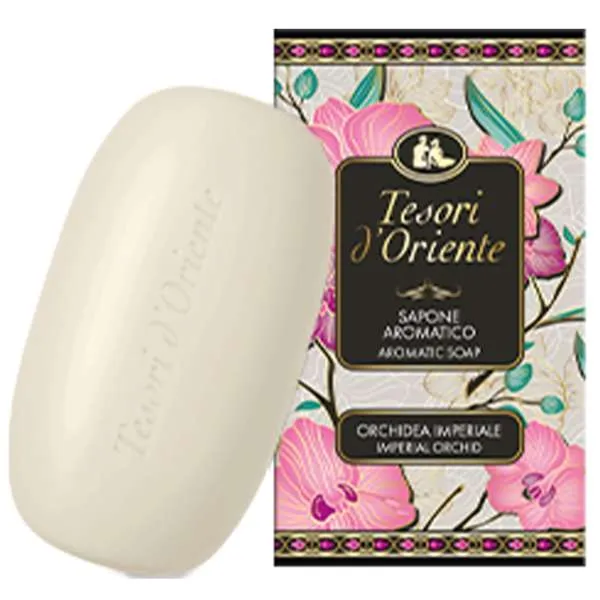 TESORI D ORIENTE Tesori D'Oriente Sapone Solido - Orchidea Imperiale - MegaPrezzo