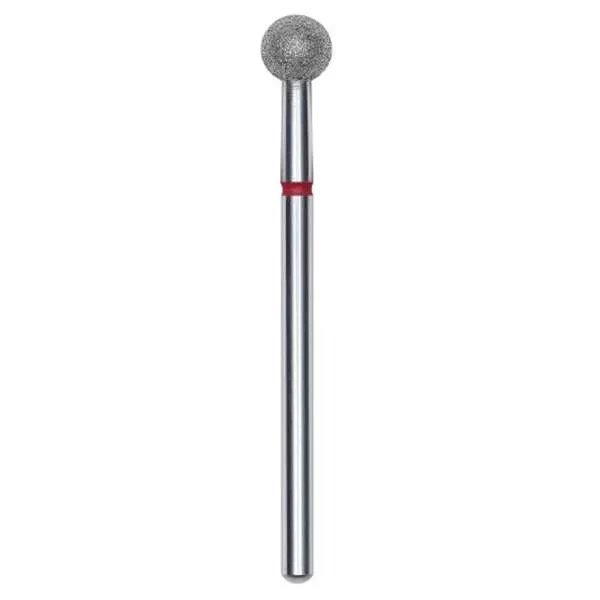 STALEKS PRO Staleks Pro Punta Fresa Diamantata Sfera Rosso - 5mm - MegaPrezzo