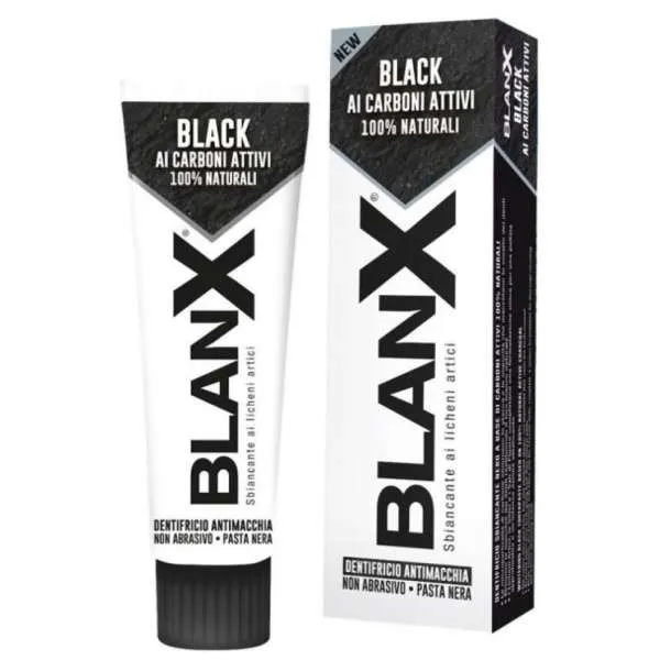 BLANX Blanx Dentifricio Black 75ml - Carboni Attivi - MegaPrezzo