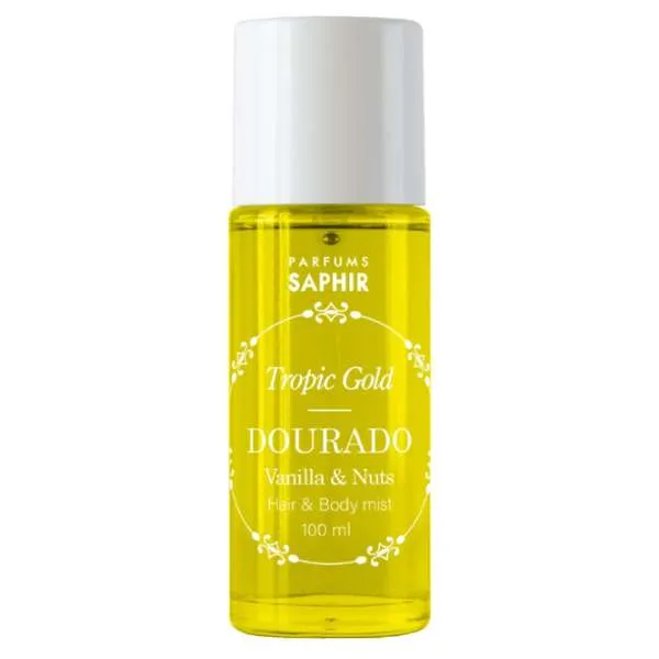 SAPHIR PARFUMS Saphir Tropic Gold Acqua Corpo e Capelli 100ml - Dourado - MegaPrezzo