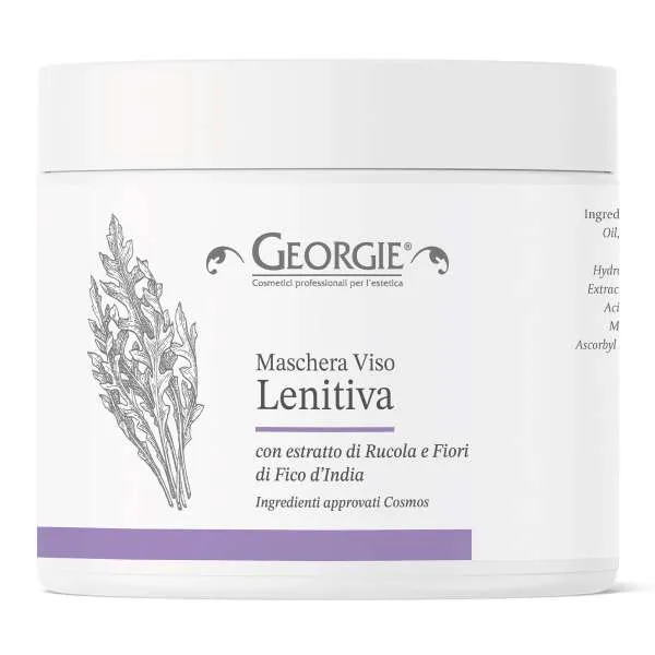 GEORGIE Georgie Maschera Viso in Crema Lenitiva con Rucola e Aloe - 250ml - MegaPrezzo