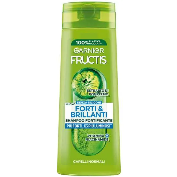 GARNIER Garnier Fructis Shampoo Forti e Brillanti Uva - 250ml - MegaPrezzo