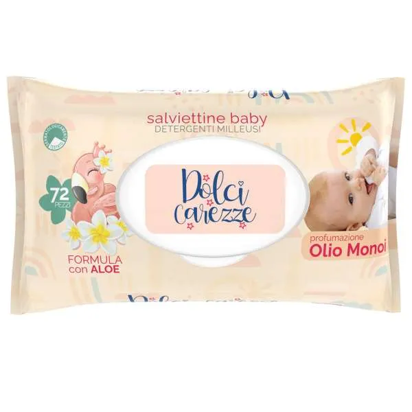 PIUMA LADY Piuma Lady Salviettine Dolci Carezze Olio Monoi - 72pz - MegaPrezzo