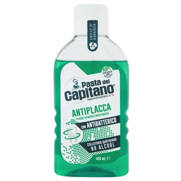 PASTA DEL CAPITANO Pasta del Capitano Collutorio Antiplacca - 400ml - MegaPrezzo