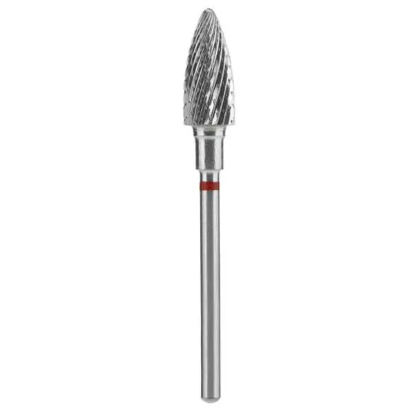 STALEKS PRO Staleks Pro Punta Fresa Carbide Pigna Rosso - 6mm - MegaPrezzo