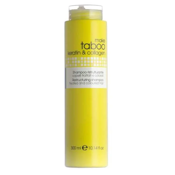 TABOO Taboo Keratin Shampoo Ristrutturante Capelli Trattati - 300ml - MegaPrezzo