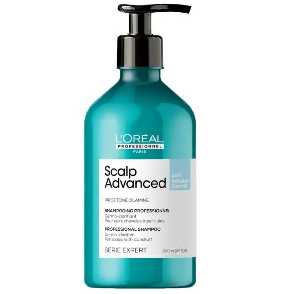 LOREAL PROFESSIONNEL Loreal Expert Scalp Advanced Anti- Pelliculaire Dandruff Shampoo Antiforfora - 500ml - MegaPrezzo