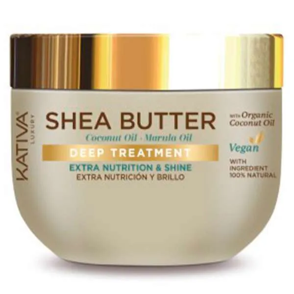 KATIVA Kativa Shea Butter Deep Treatment Nutriente  Extra Nutrition Shine - 300ml - MegaPrezzo