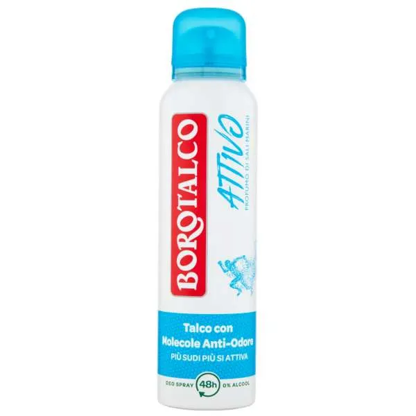 BOROTALCO Borotalco Deodorante Spray Attivo Sali Marini - 150ml - MegaPrezzo