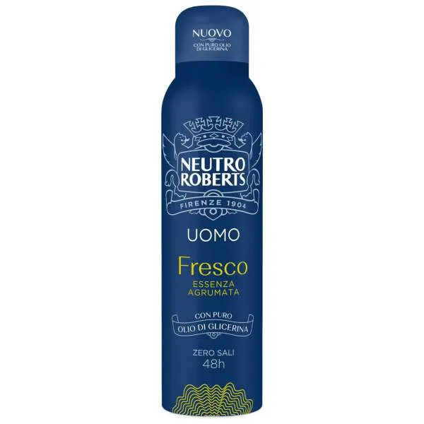 NEUTRO ROBERTS Neutro Roberts Deodorante Men Spray Agrumato - 150ml - MegaPrezzo