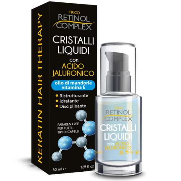 RETINOL COMPLEX Retinol Complex Cristalli Liquidi Acido Jaluronico - 50ml - MegaPrezzo