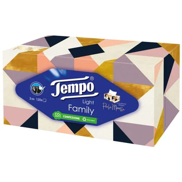 TEMPO Tempo Fazzoletti Family Box da 120 Veline - MegaPrezzo