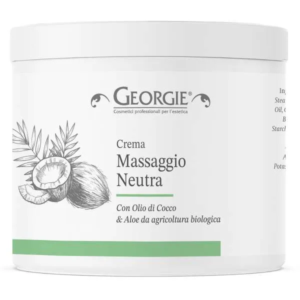 GEORGIE Georgie Crema Massaggio Neutra - 500ml - MegaPrezzo