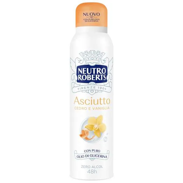 NEUTRO ROBERTS Neutro Roberts Deodorante Spray Cedro e Vaniglia - 150ml - MegaPrezzo
