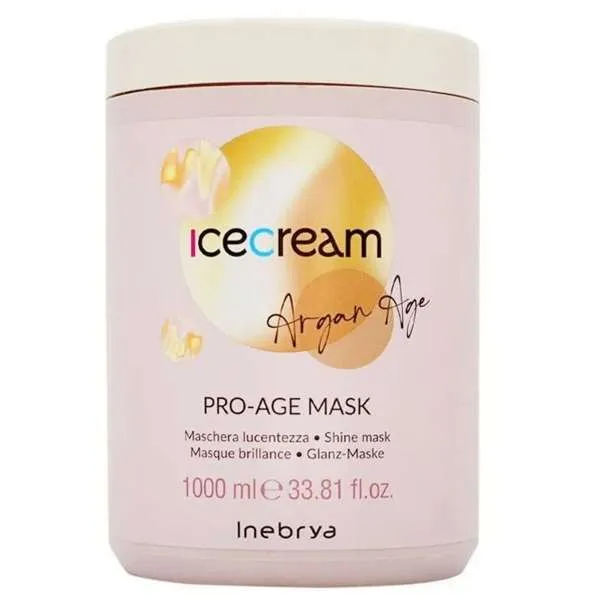 INEBRYA Inebrya Ice Cream Argan Age Pro-Age Mask - 1000ml - MegaPrezzo