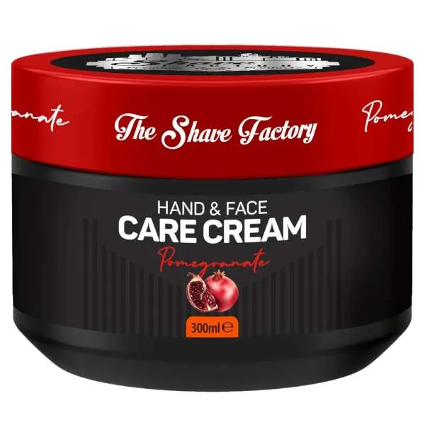 THE SHAVE FACTORY The Shave Factory Crema Mani e Viso 300ml - Pomegranate - MegaPrezzo