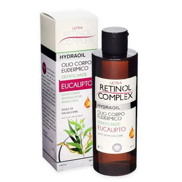 RETINOL COMPLEX Ultra Retinol Complex Olio Corpo Eudermico 200ml - Eucalipto - MegaPrezzo