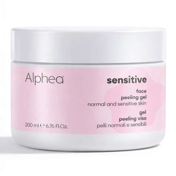 ALPHEA Alphea Sensitive Gel Peeling Viso Pelli Normali - 200ml - MegaPrezzo