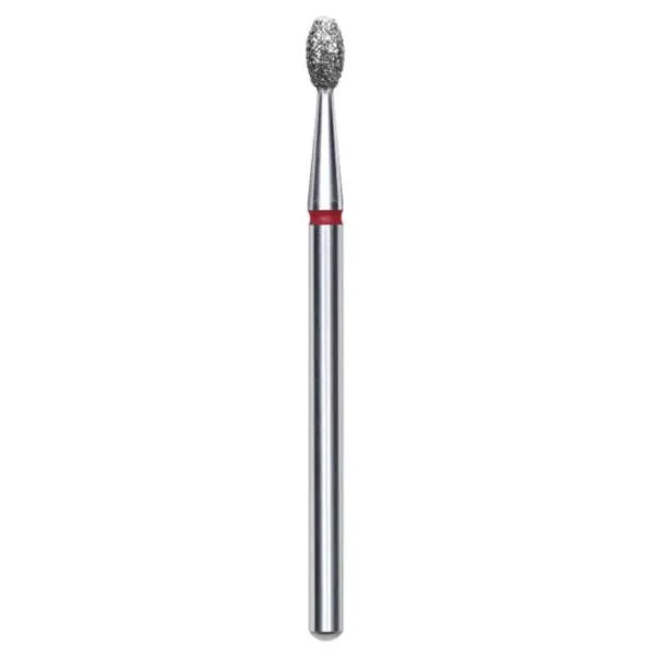 STALEKS PRO Staleks Pro Punta Fresa Diamantata Oliva 2,5mm Rosso - 5mm - MegaPrezzo