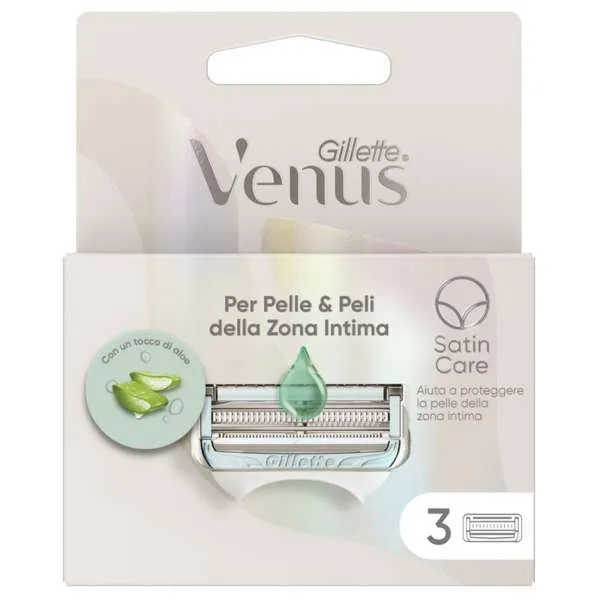 GILLETTE VENUS Gillette Venus Ricambi per Rasoio Intimate - 3pz - MegaPrezzo