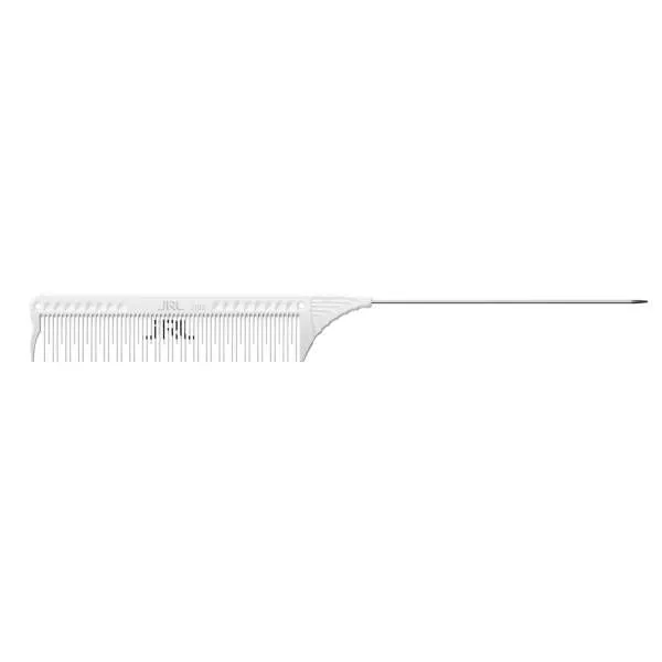 JRL JRL Pettine J103 a Coda Teasing Comb 8,8" - Bianco - MegaPrezzo